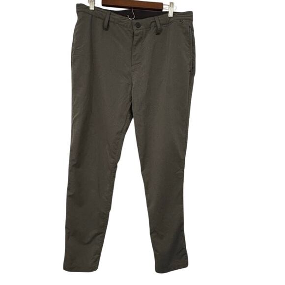 Zella LOT OF TWO Mens Performance Pants Size 35X31 Grey Navy Blue Slacks Stretch - Picture 2 of 8